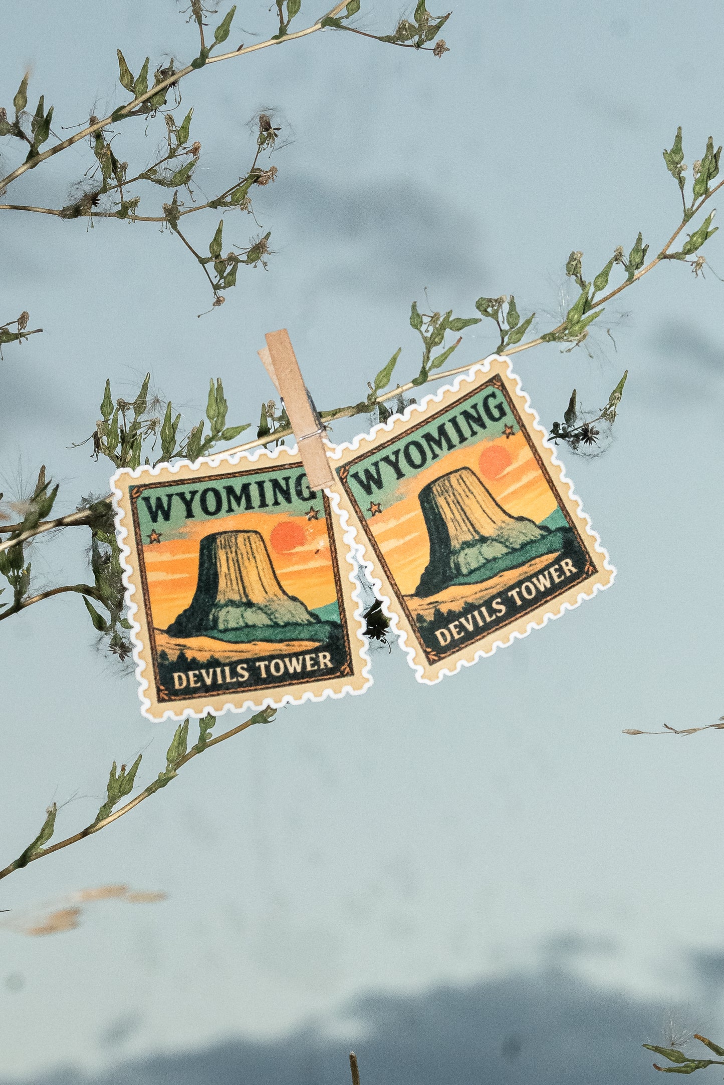 Western Landmark Stickers