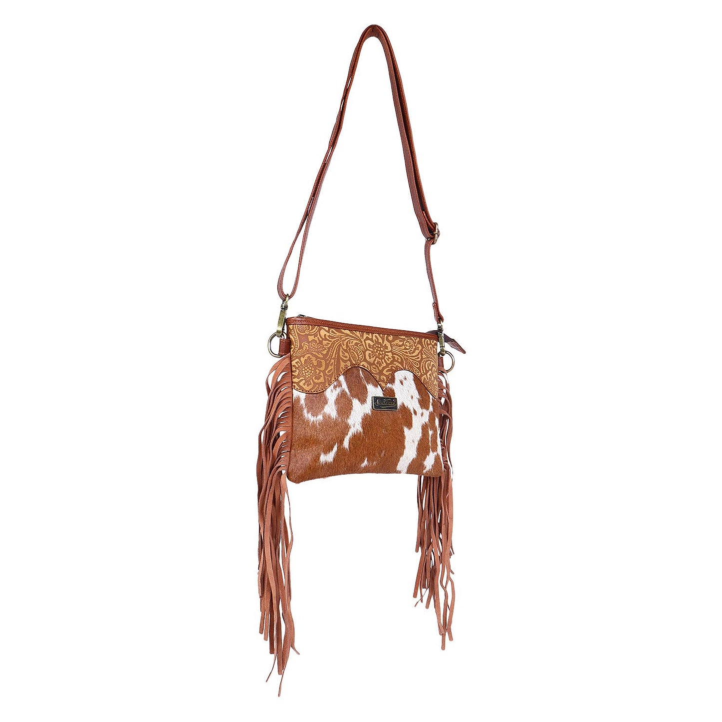 The Stevie Cowhide Fringe Sling