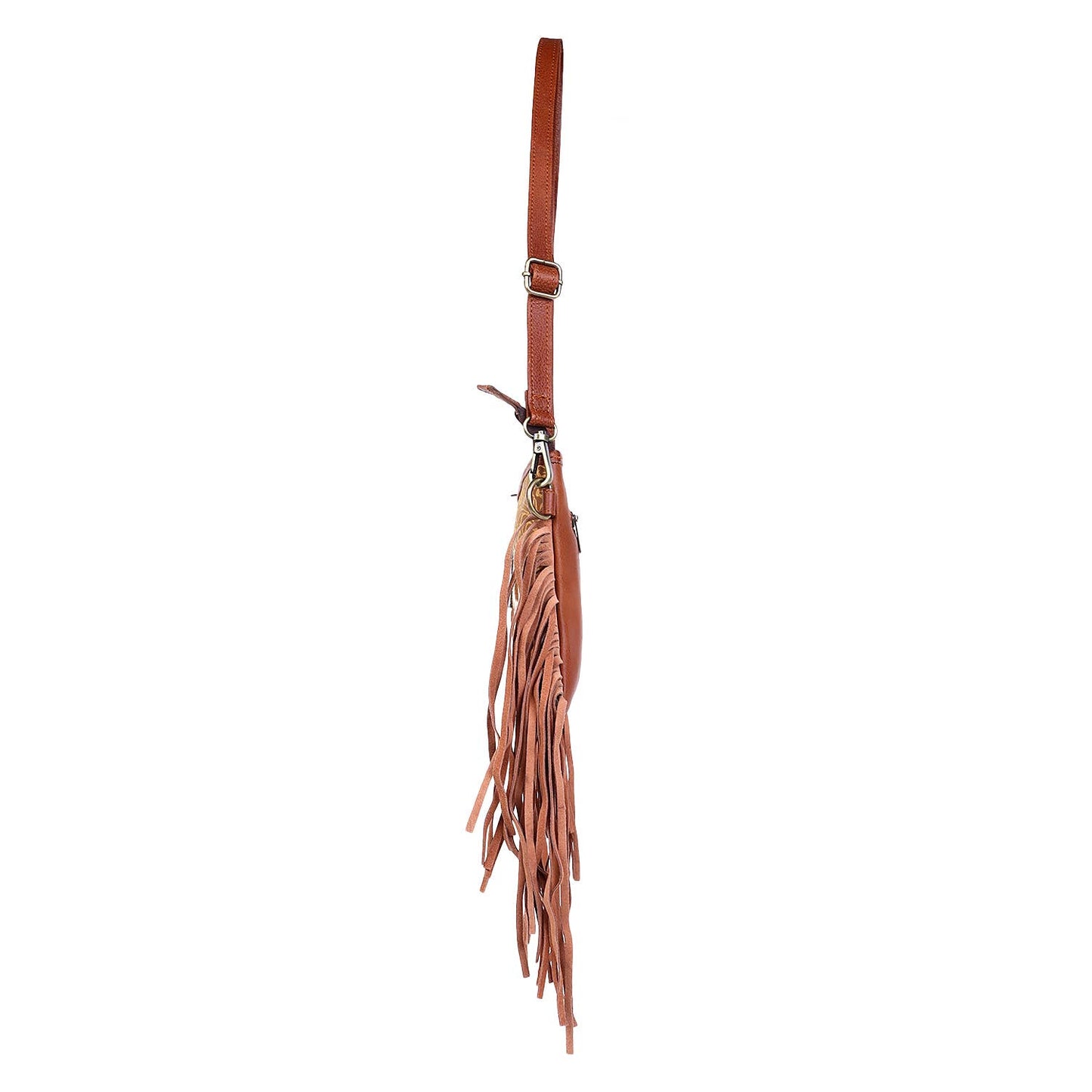 The Stevie Cowhide Fringe Sling