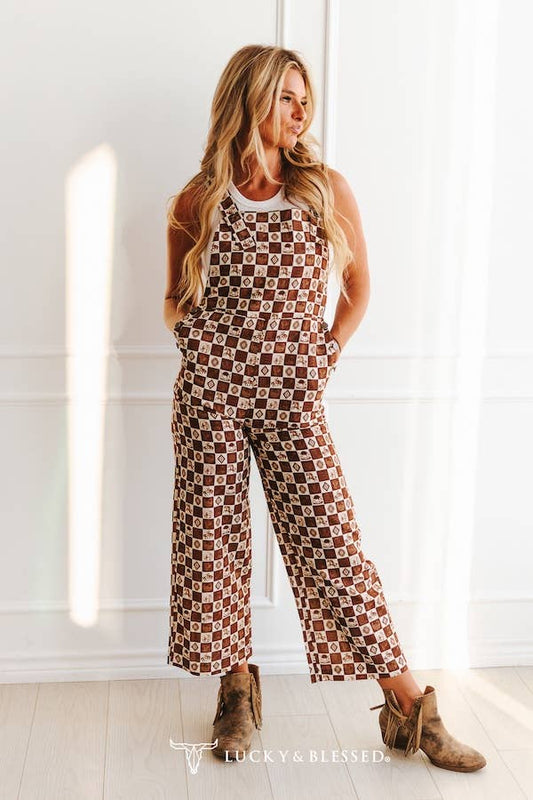 Cocoa Creek Wide Leg Overall