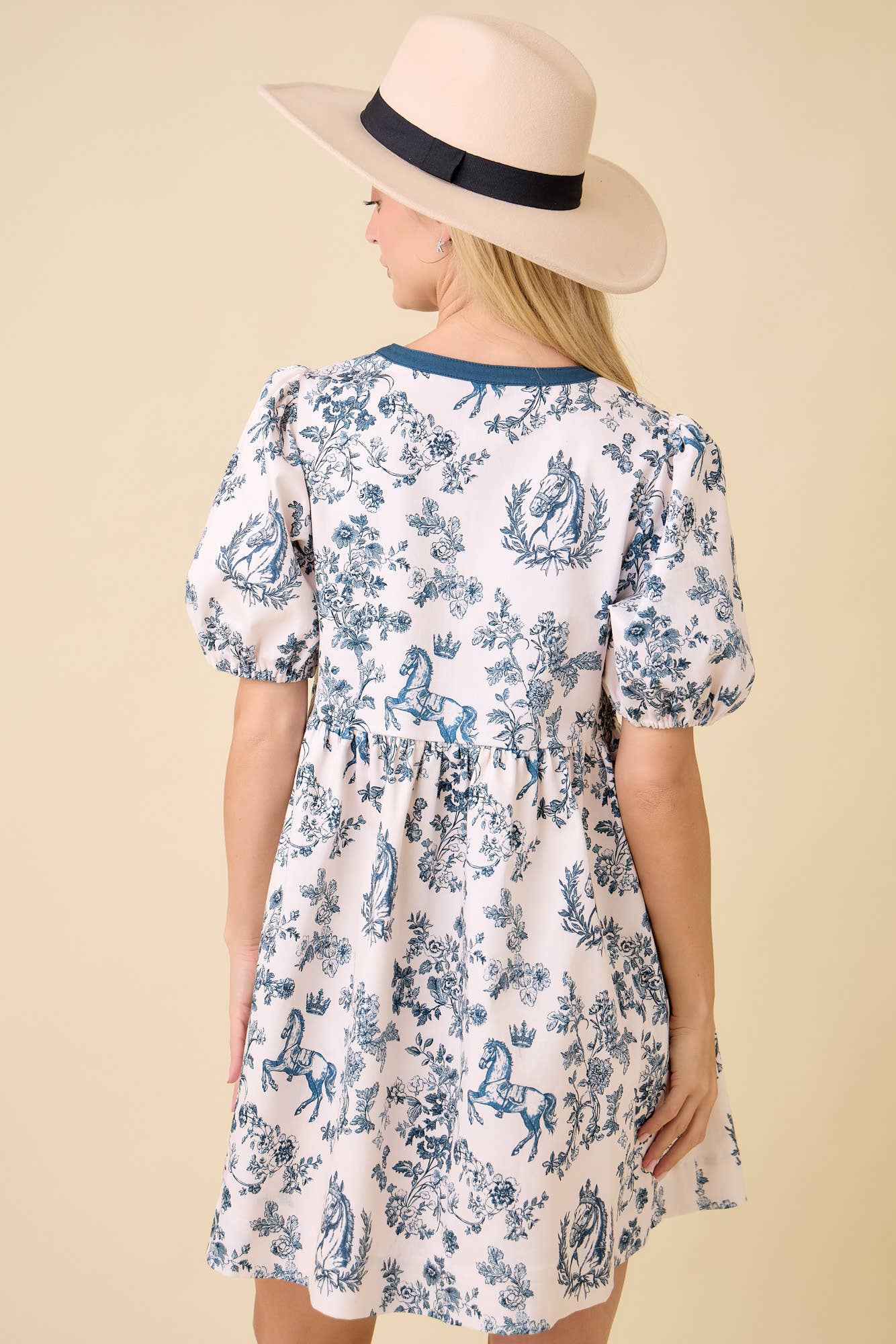The Bluebell Toile Dress