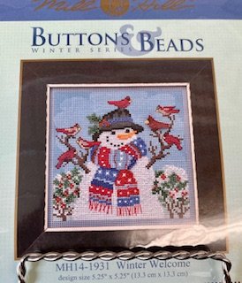 Winter Welcome Cross Stitch Kit