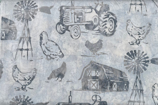 Chickens on a Farm (Two Colors)