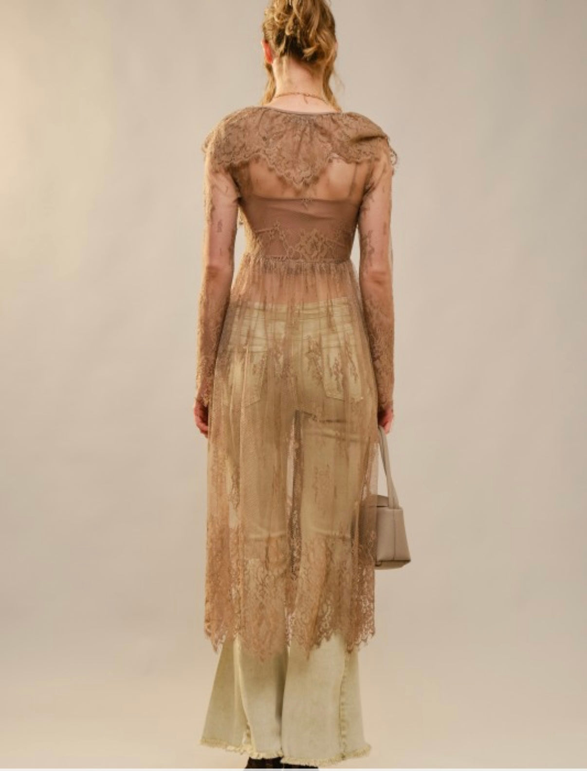 The Adeline Lace Duster