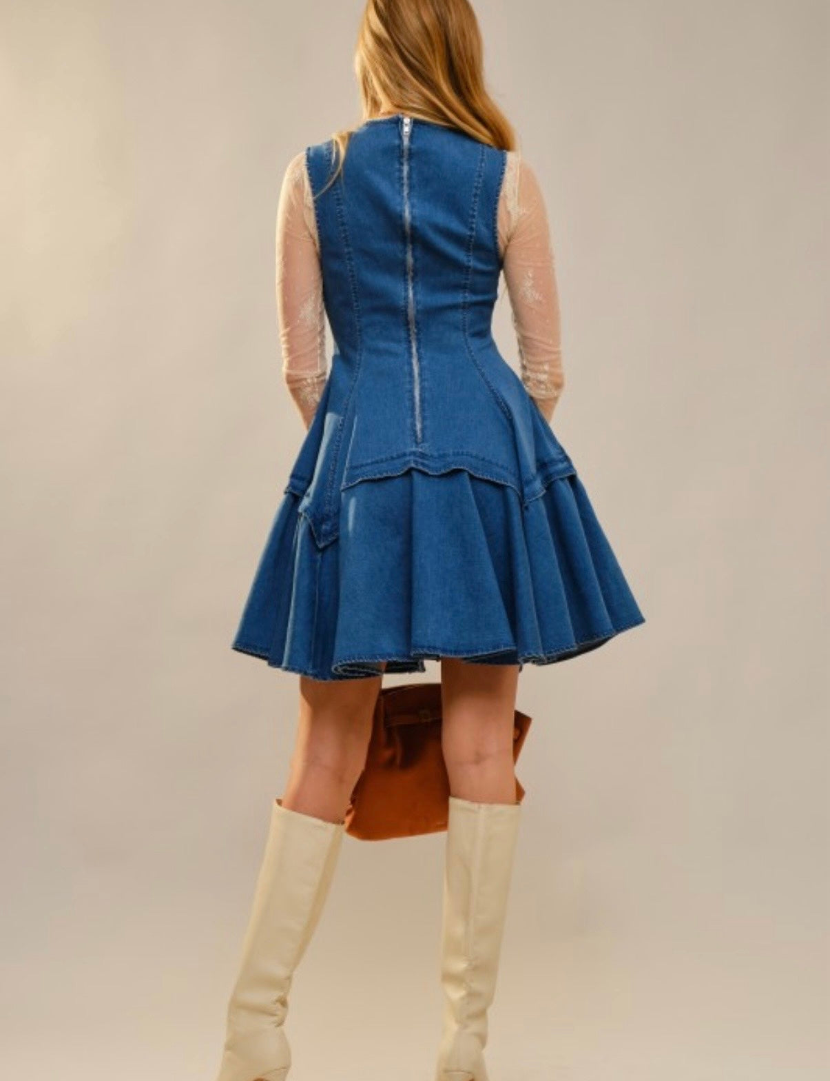 The Laramine Denim Dress