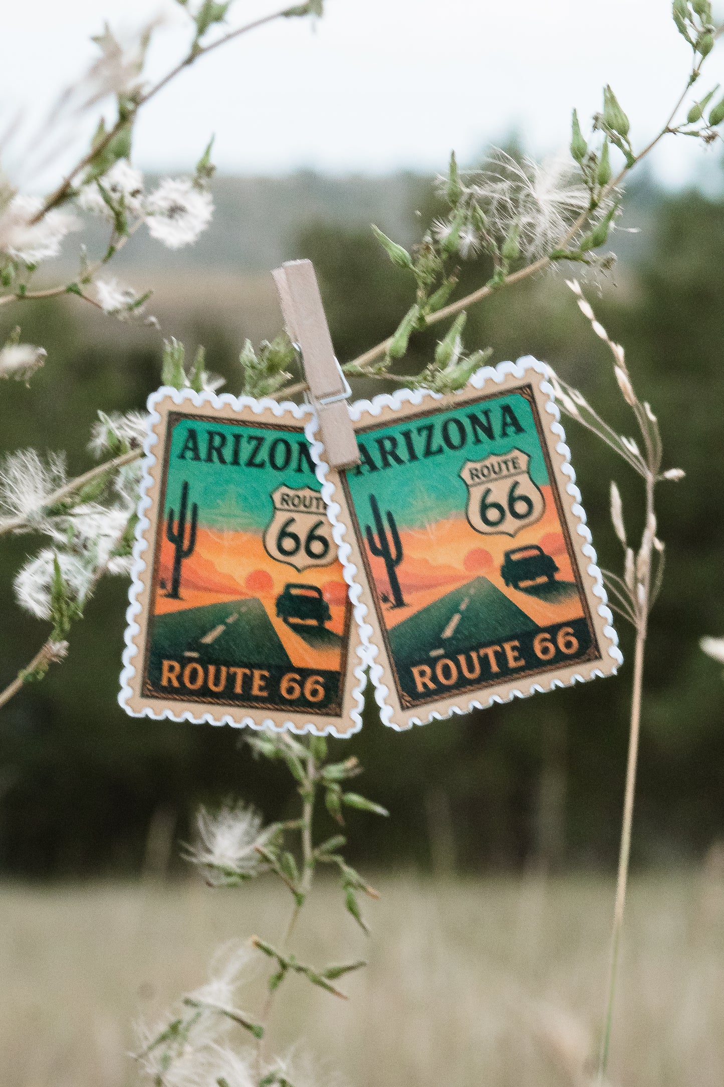 Western Landmark Stickers