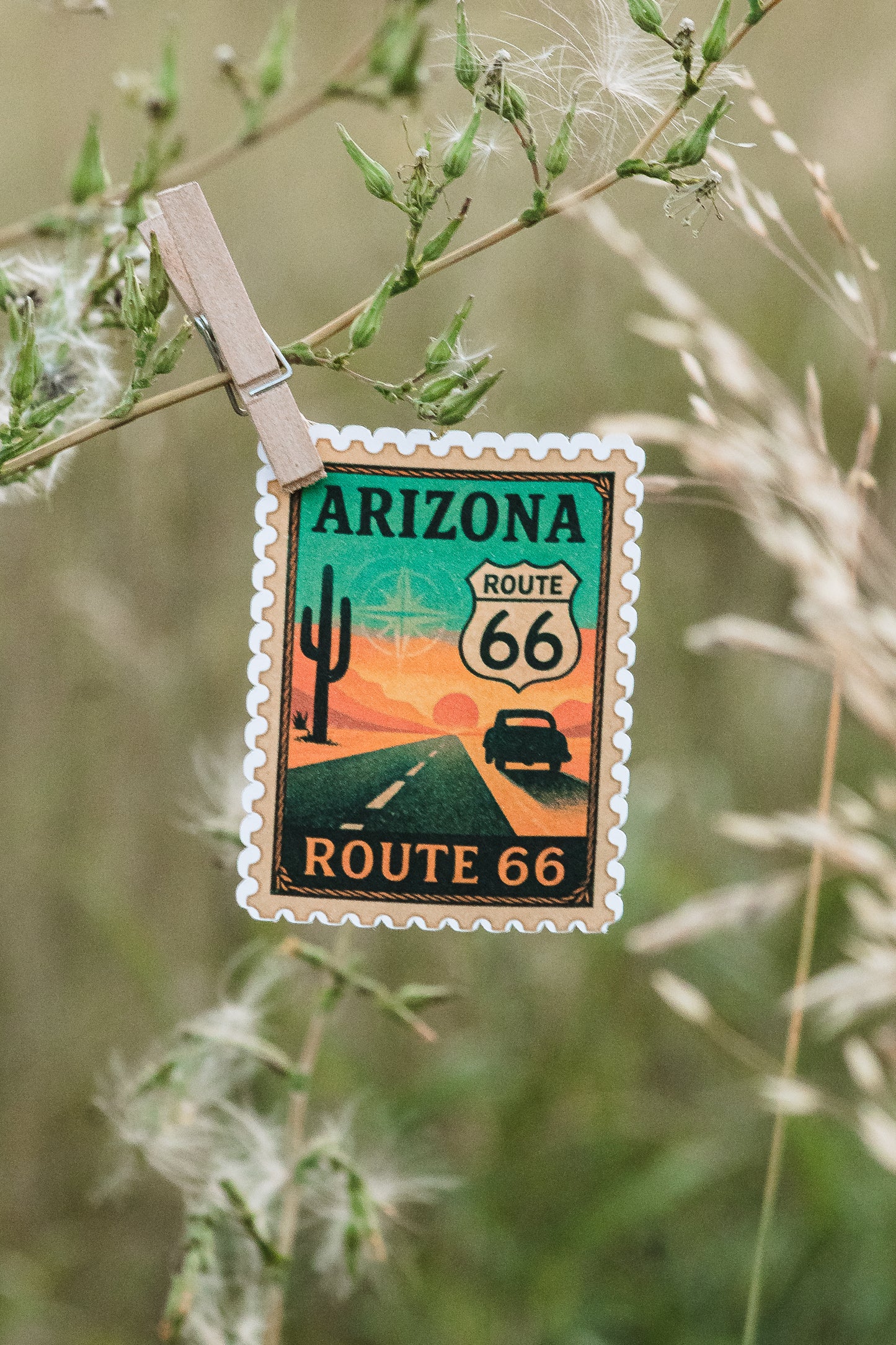 Western Landmark Stickers