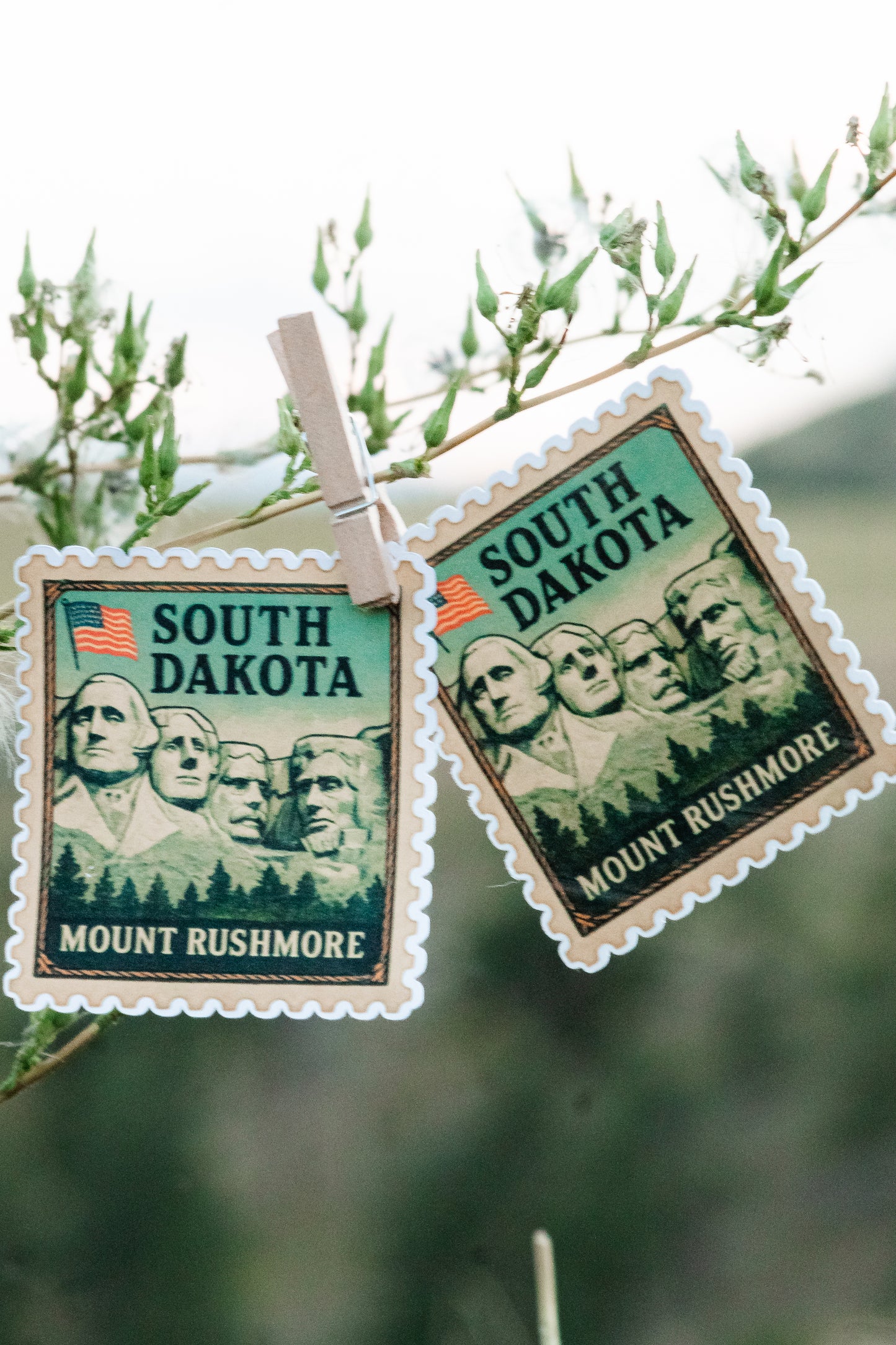 Western Landmark Stickers