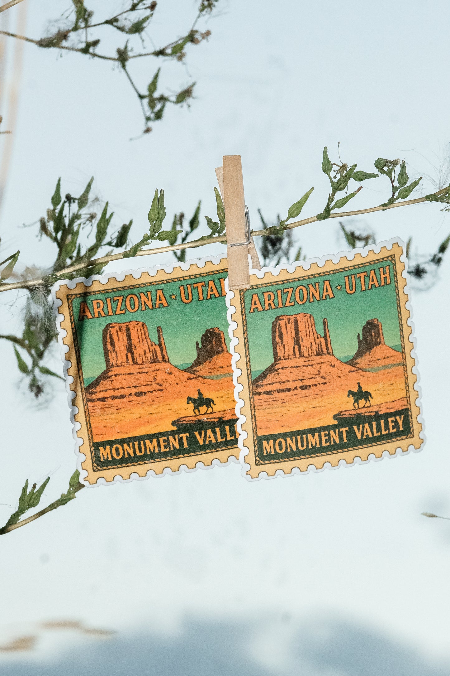 Western Landmark Stickers