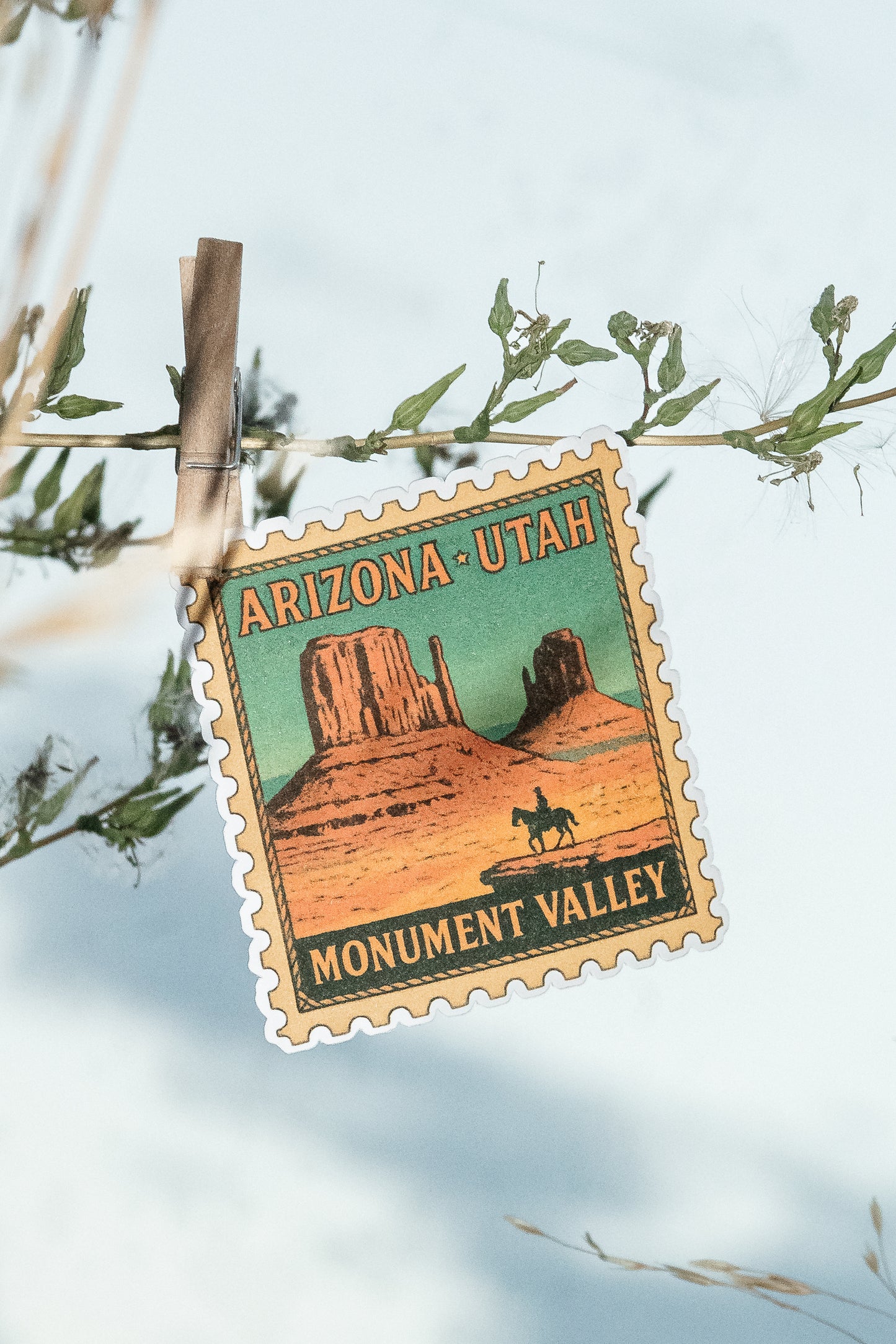 Western Landmark Stickers