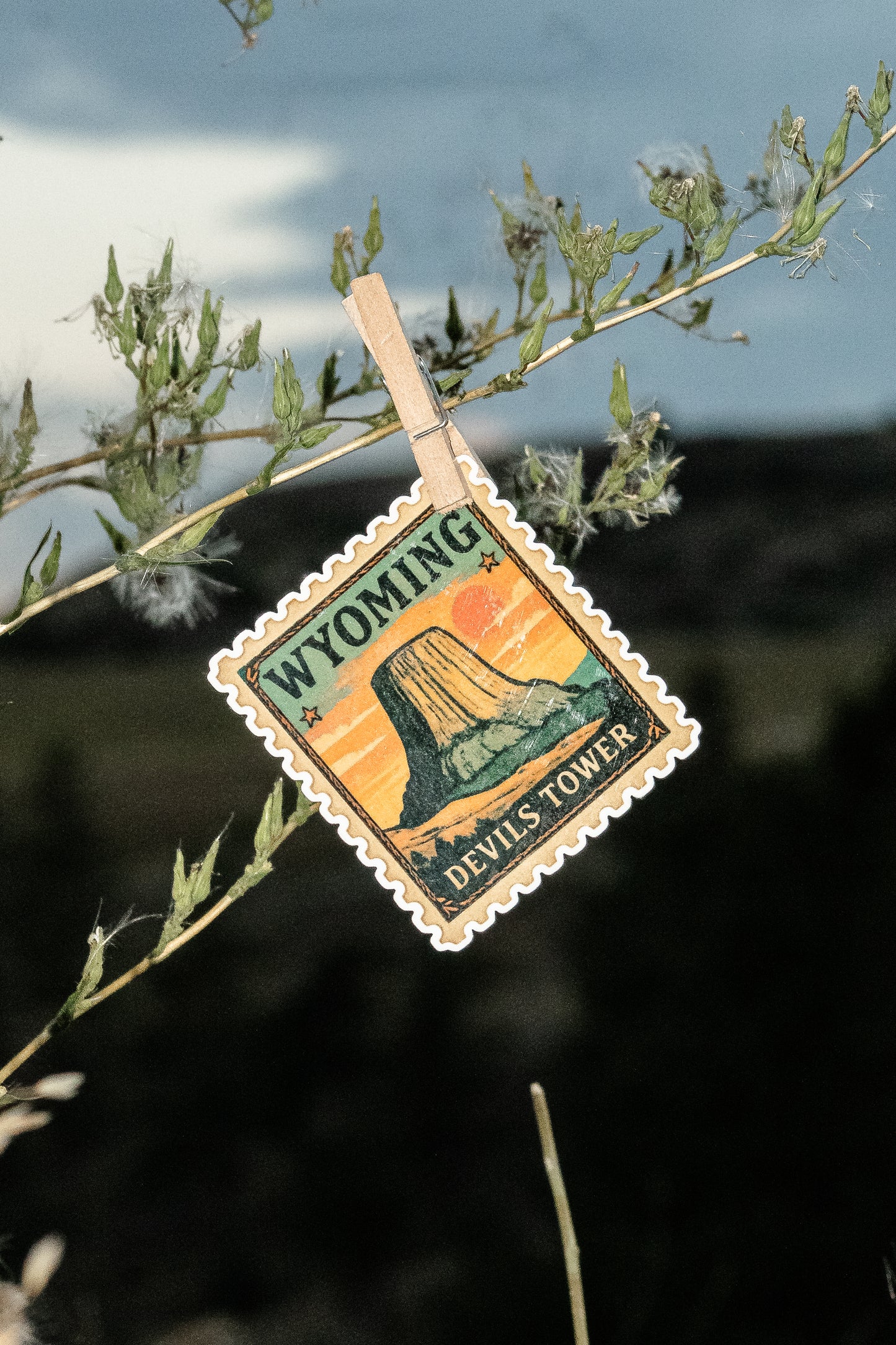 Western Landmark Stickers