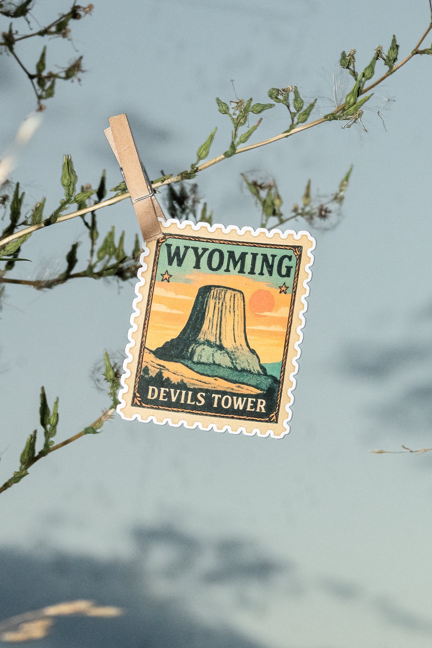 Western Landmark Stickers