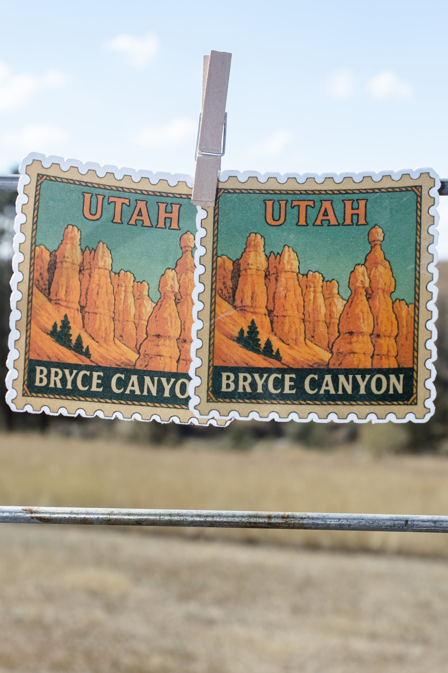 Western Landmark Stickers