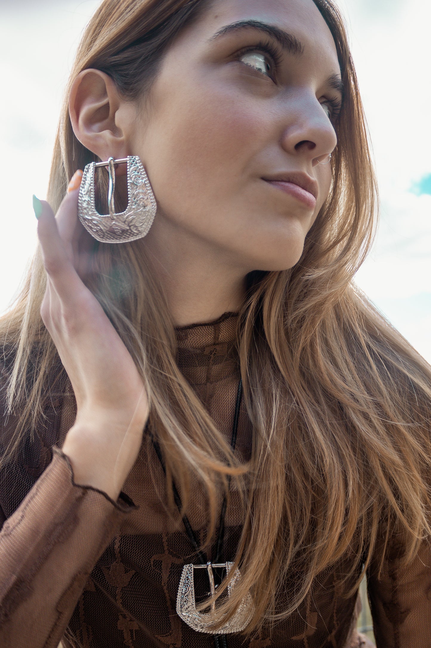 The Buckle Betty Earrings