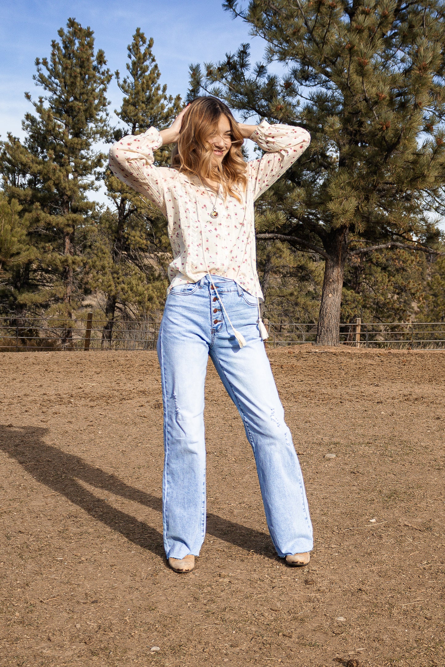 Saddle Stretch Denim