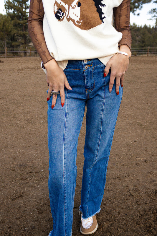 High Noon Seamed Straights