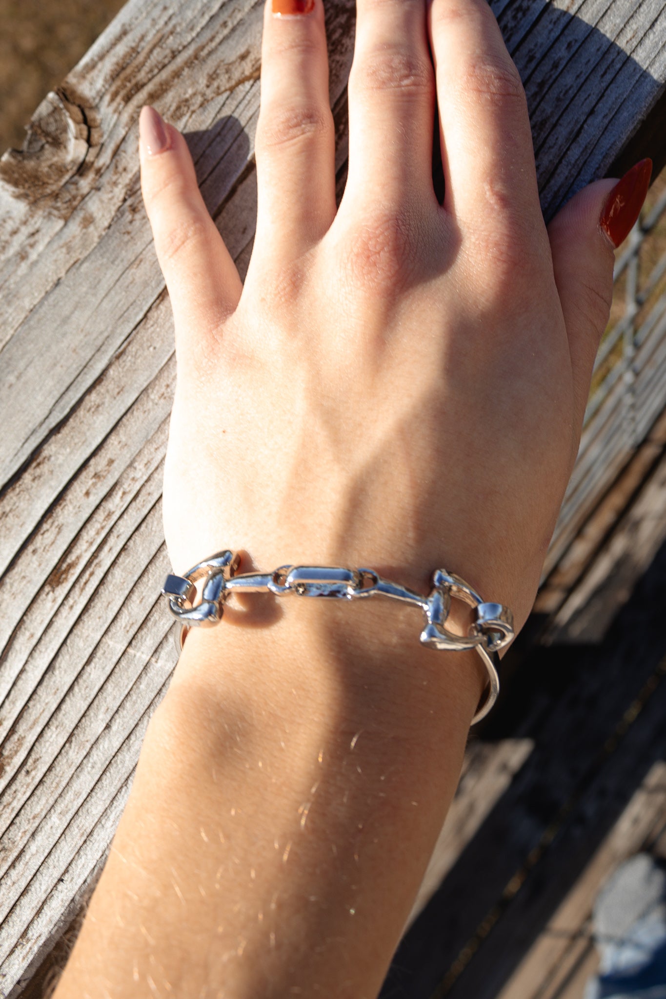 Lucky Loop Horseshoe Bracelet