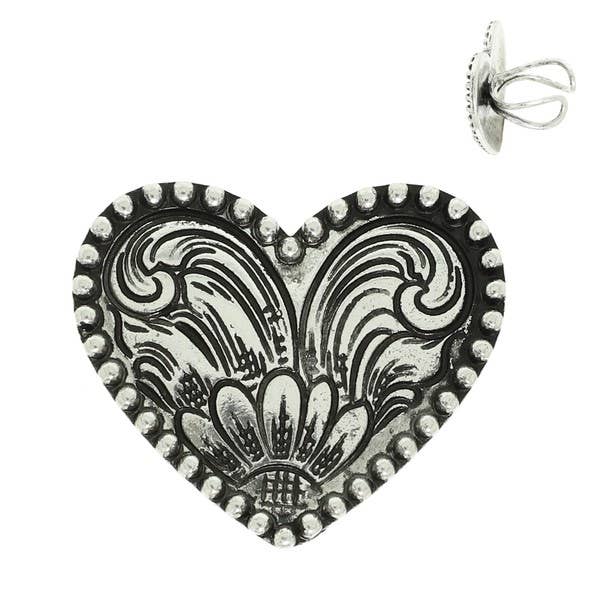 Heart of the West Statement Ring