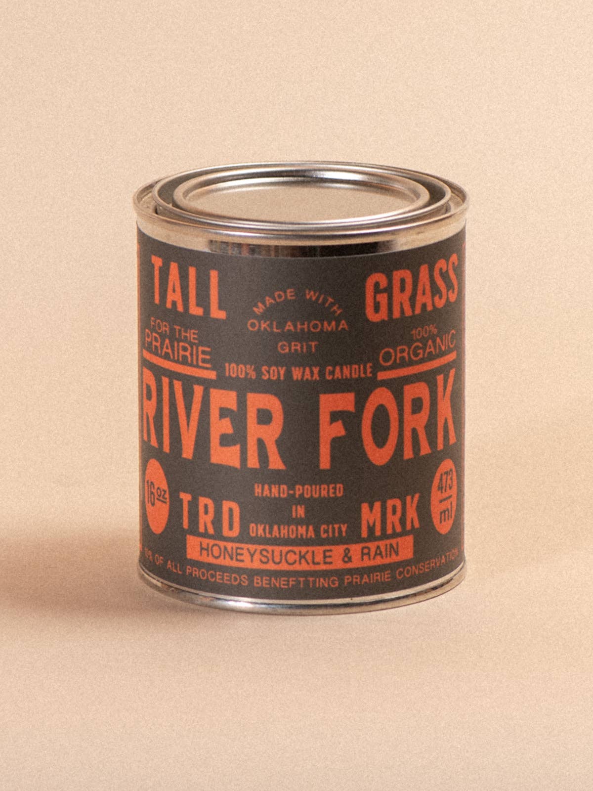 River Fork: Honeysuckle + Rain Soy Wax Candle