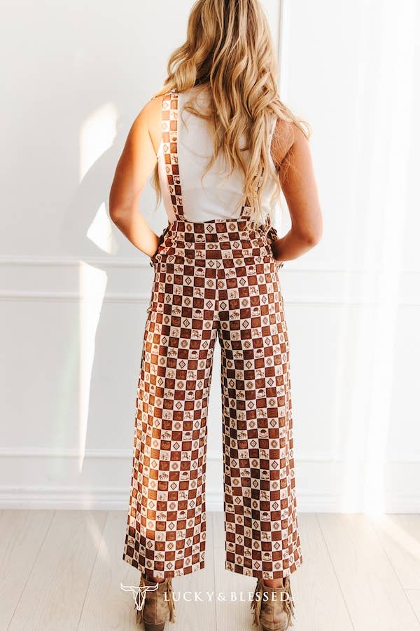 Cocoa Creek Wide Leg Overall